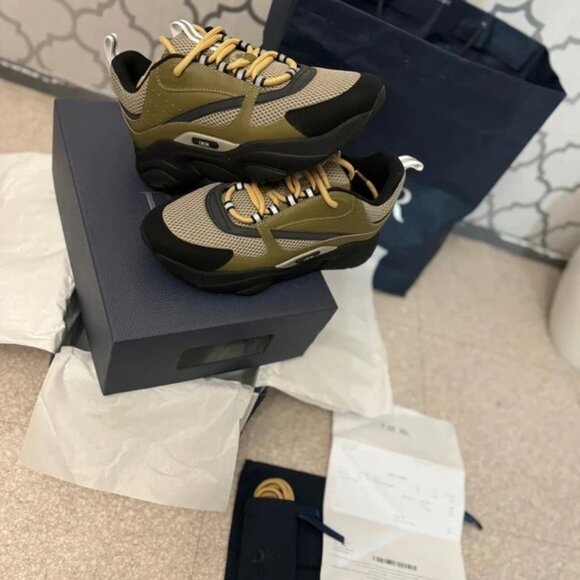 Dior B22 khaki calf leather black and Blue Navy - not found - Picture 3 of 4